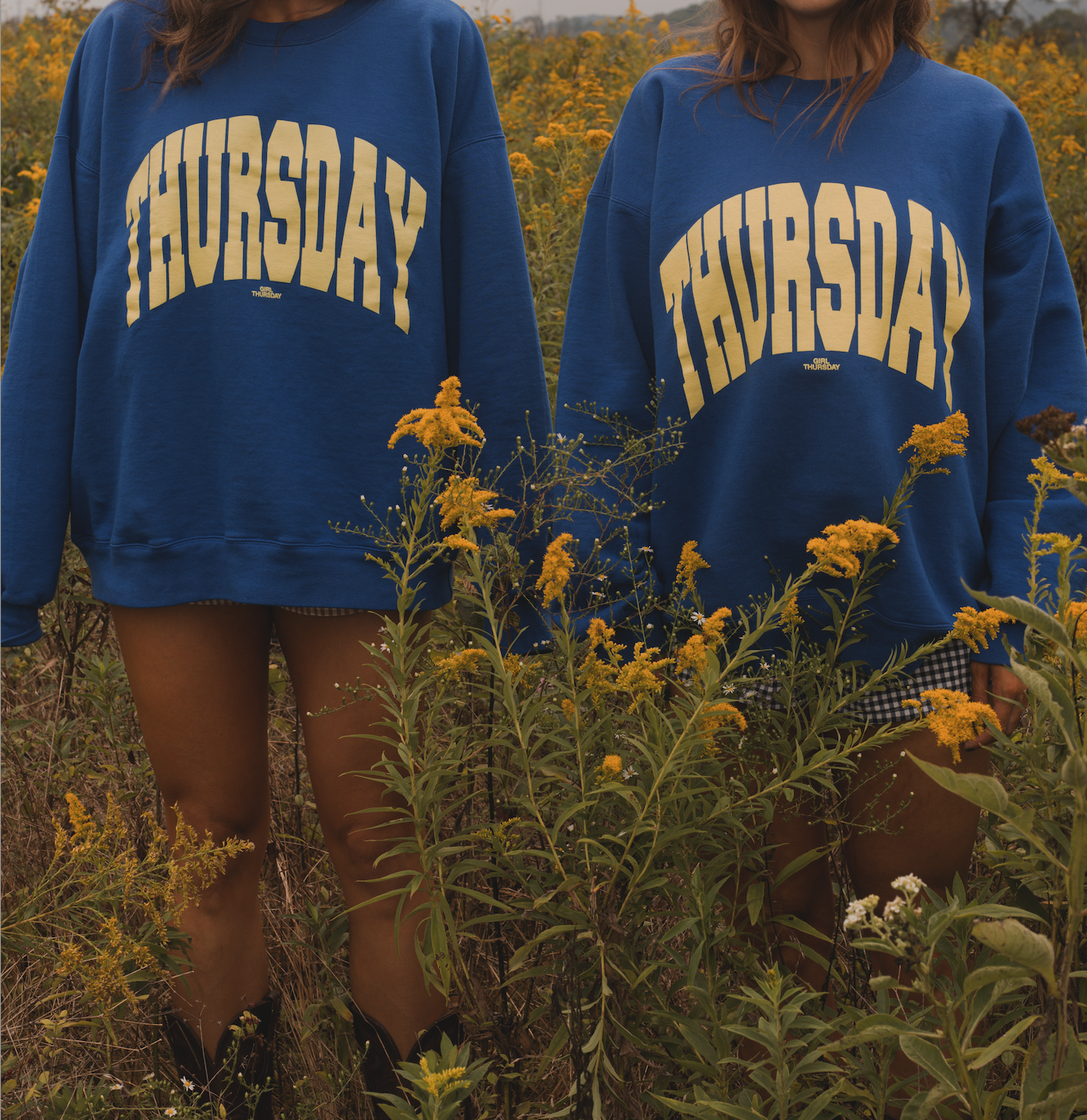 BLUE THURSDAY CREWNECK